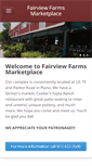Mobile Screenshot of fairview-farms.com