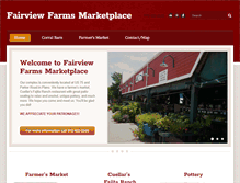 Tablet Screenshot of fairview-farms.com